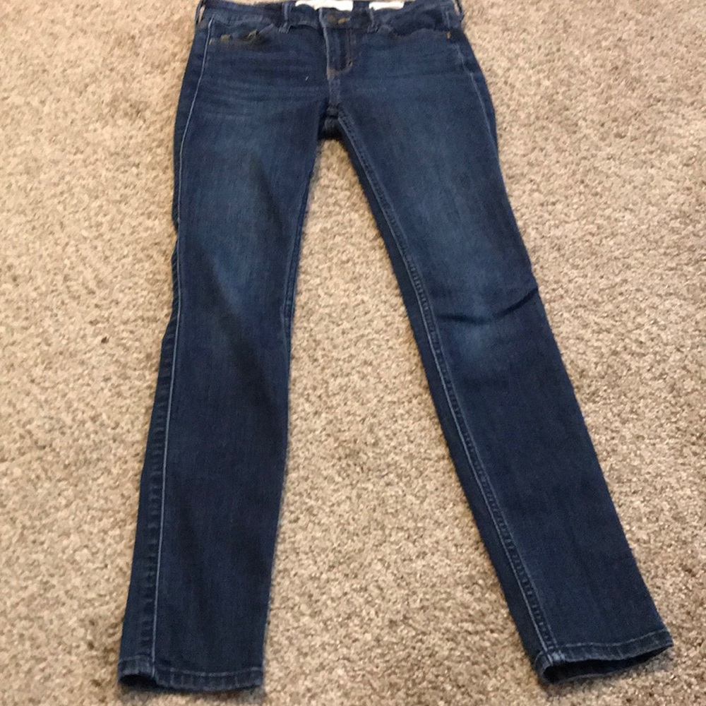 hollister 00s “low rise super skinny” jeans